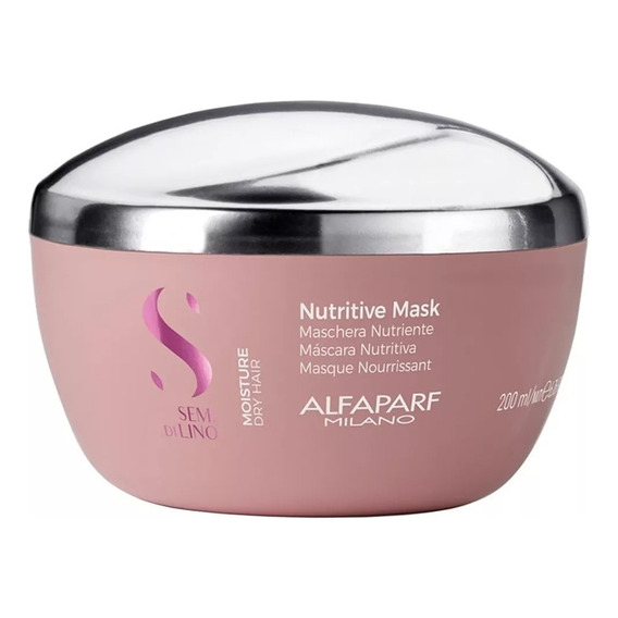 Mascarilla Alfaparf Semi Di Lino Nutritive Hidratante 200ml