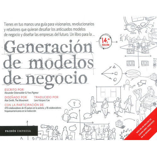 Generación de modelos de negocio, de Varios autores. Editorial Grupo Planeta, tapa blanda, edición 2019 en español