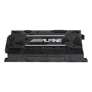 Amplificador 4 Canales Alpine Kta-30fw 75w X 4 Marino Color Negro