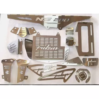 Kit Accesorios Lujos Pulsar Ns 200 