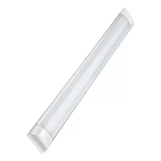 Luminária Tubular De Sobrepor Led Slim 18w Branco Frio 60cm