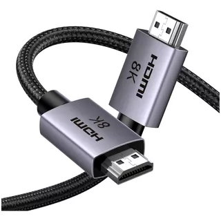 Cable Hdmi 2.1 8k@60hz Alta Velocidad 48 Gbps Earc Hdr 5m