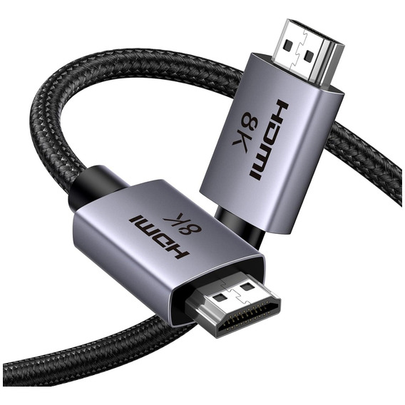 Cable Hdmi 2.1 8k@60hz Alta Velocidad 48 Gbps Earc Hdr 2m