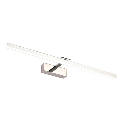 Aplique Pared Cuadro Baños Led 16w Cromo Deco L0216  Mks