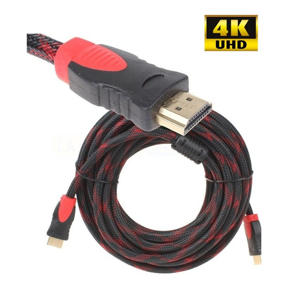 Cable Hdmi 5mts Enmallado Doble Filtro