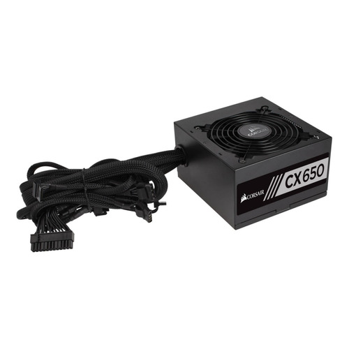 Fuente de poder para PC Corsair CX Series CX650 650W black 100V/240V