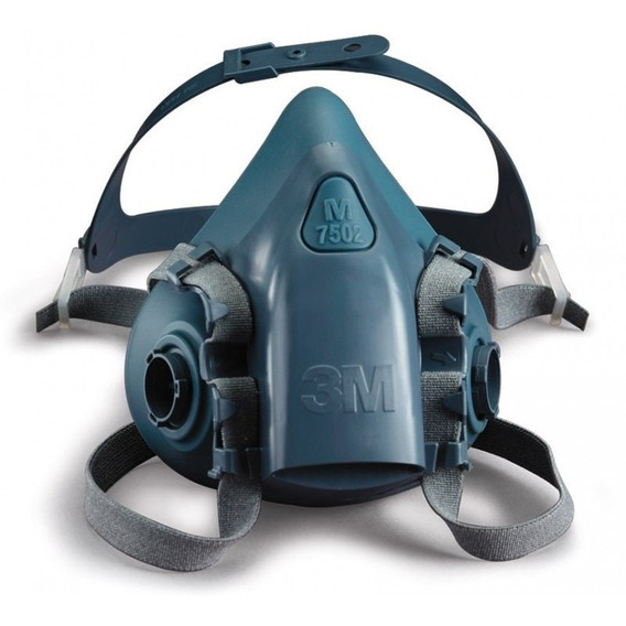 Máscara Respirador Media Cara 3m 7502 - Seguridad Industrial