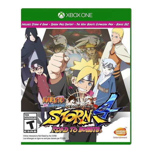 Naruto Shippuden: Ultimate Ninja Storm 4 Road to Boruto  Naruto Shippuden: Ultimate Ninja Storm Standard Edition Bandai Namco Xbox One Físico