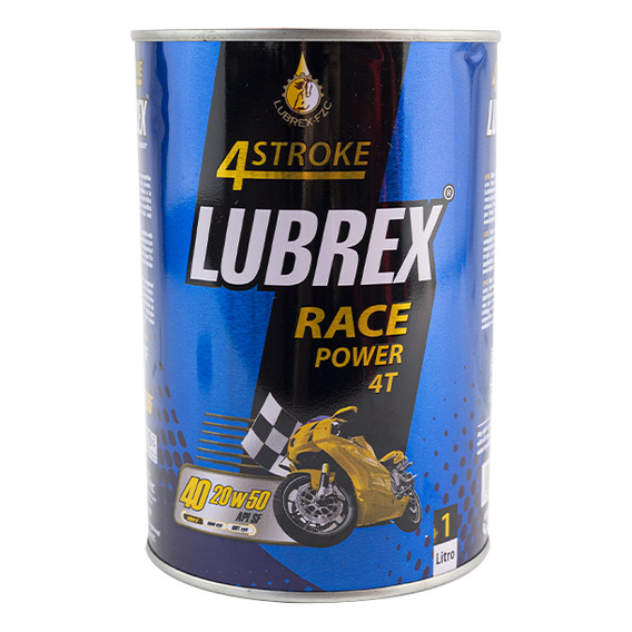 Aceite Lubrex 20w50 1 Litro. Mineral. 4 Tiempos  Auto Y Moto