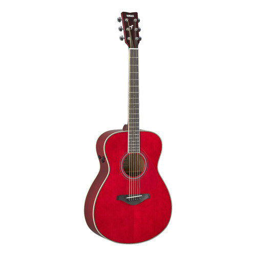 Guitarra acústica Yamaha TransAcoustic FS-TA para diestros ruby red brillante