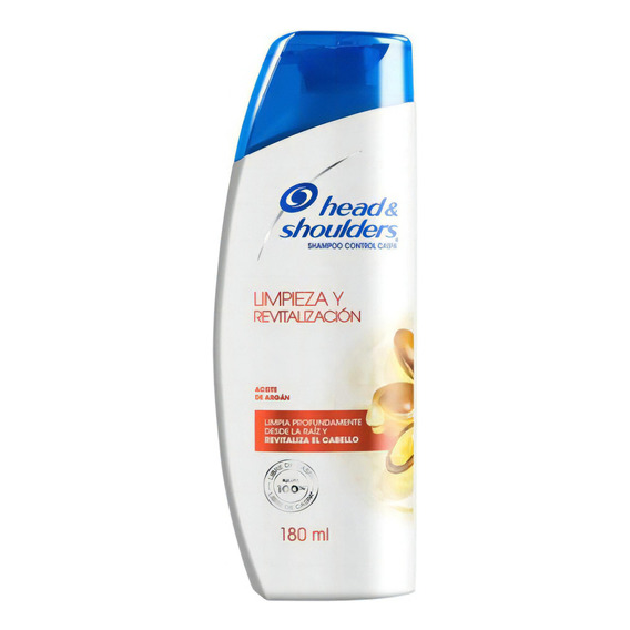 Head & Shoulders Shampoo Limpieza Y Revitalizacion 180 Ml