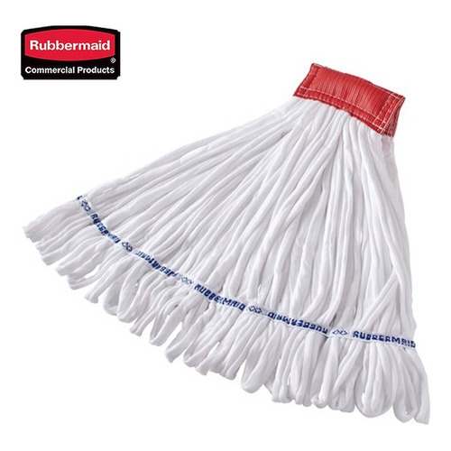 Mop Trapeador Rubbermaid 24 Oz Hilo De Mezcla De Algodón Color Blanco