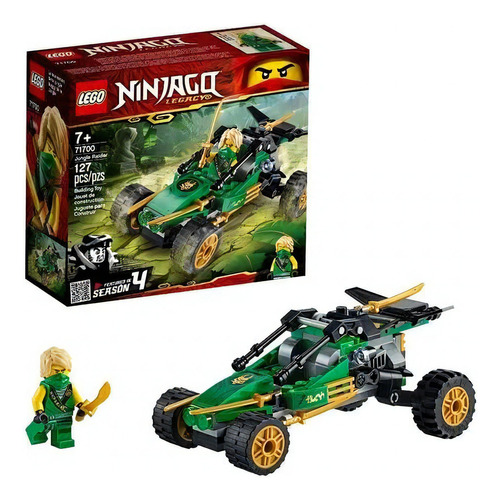 Kit Lego Ninjago Legacy Asaltante De La Jungla 71700 +3