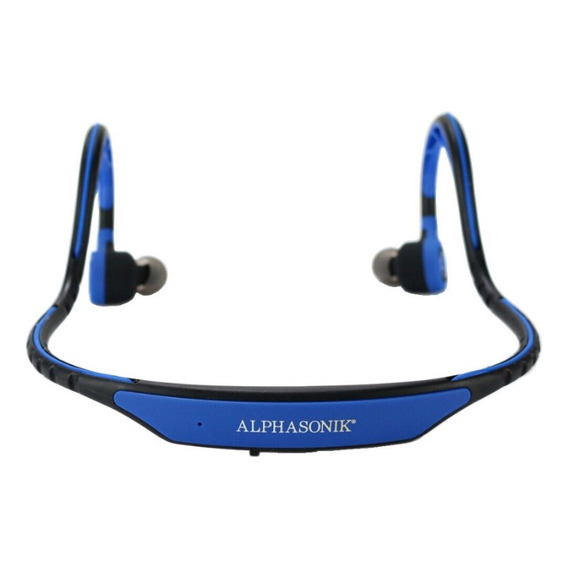 Auriculares Entrenamiento Alphasonik Inalámbricos Azules Color Azul