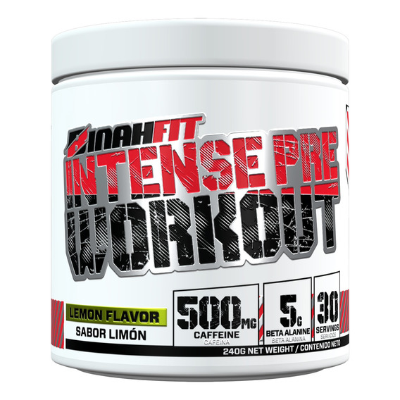 Pre Entreno Intense 240g 30 Servicios - Binahfit