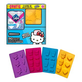 90 Protectores Diarios+2 Moldes De Silicon Frio Hello Kitty