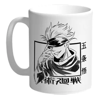 Taza De Ceramica  Jujutsu Kaisen Satoru Gojo #05