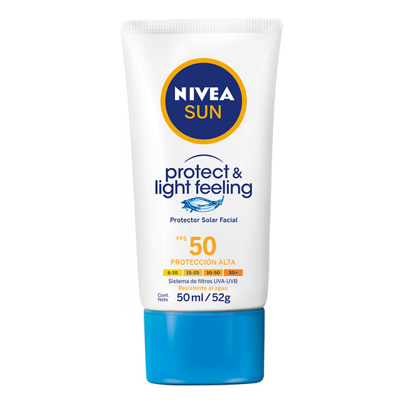 Nivea Sun Protect & Light Feeling Facia - mL a $531