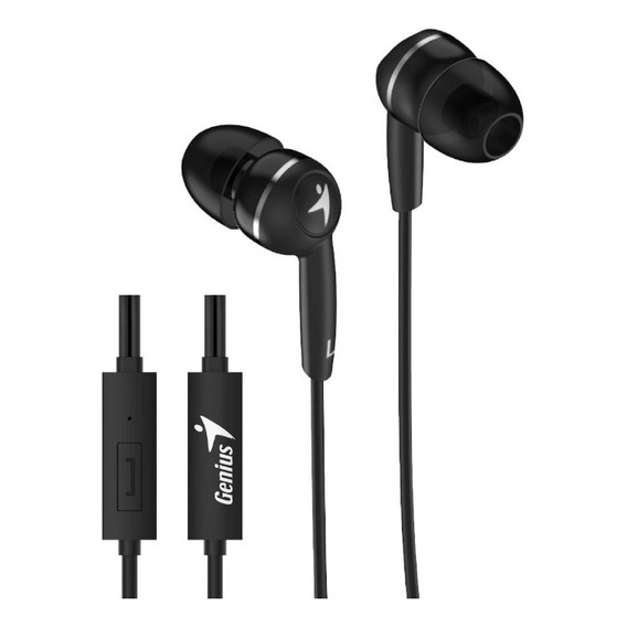 Auricular Genius Con Microfono Auriculares Hs-m320 Negro