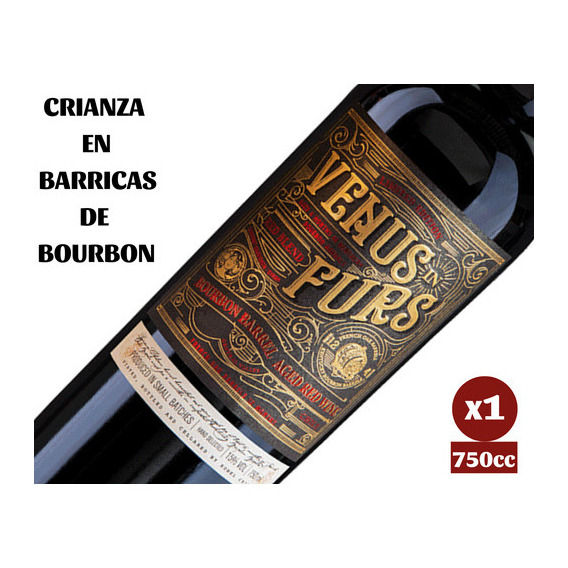 Vino Venus In Furs Blend Con Crianza En Barricas De Bourbon