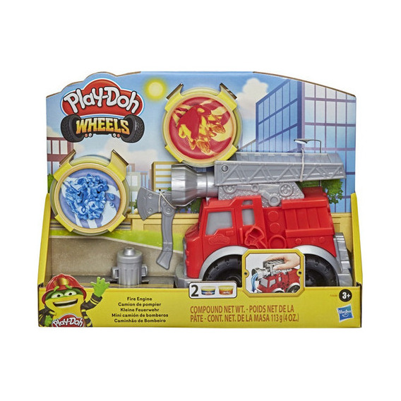 Masas Y Plastilina Play Doh Wheels Mini Camion Bomberos