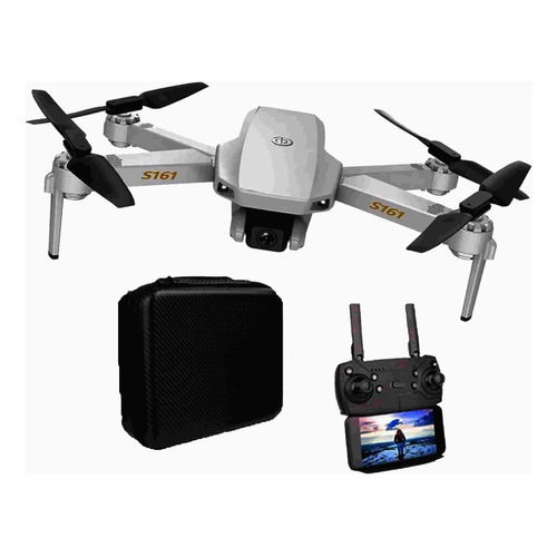 Drone Toysky CSJ S161 con dual cámara HD grey 2.4GHz 1 batería