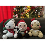 Muñecos Navideños A Crochet