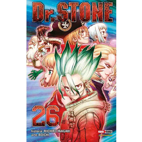 Dr Stone 26 (ultimo Tomo), De Boichi. Serie Dr. Stone Editorial Panini Manga Argentina, Tapa Rustica Con Sobrecubierta, Edición 1 En Español, 2023