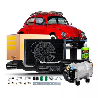 Kit Ar Condicionado Elétrico Volksw Fusca Com Caixa Polaris