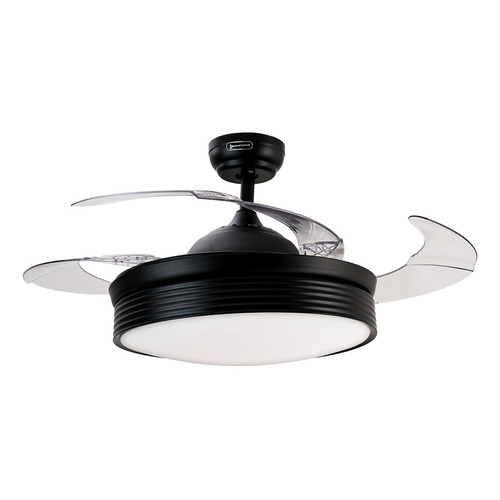 Ventilador De Techo Smart Wifi Retráctil Masterfan Volare 42 Cantidad de aspas 4 Color de la estructura Negro Color de las aspas Transparente Diámetro 107 cm Material de las aspas ABS