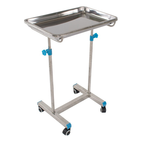 Carro De Bandeja Acero Inoxidable Ajustable 60-130cm