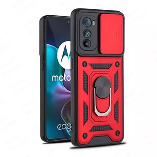 Funda Uso Rudo Para Moto Edge 30 + Cristal Templado