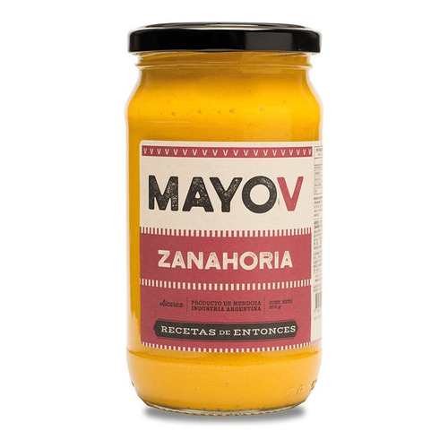 Mayonesa Vegana De Zanahoria X 270gr - Mayov