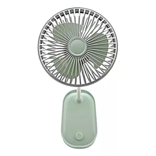 Ventilador Portatil Recargable Escritorio Personal Con Clip 