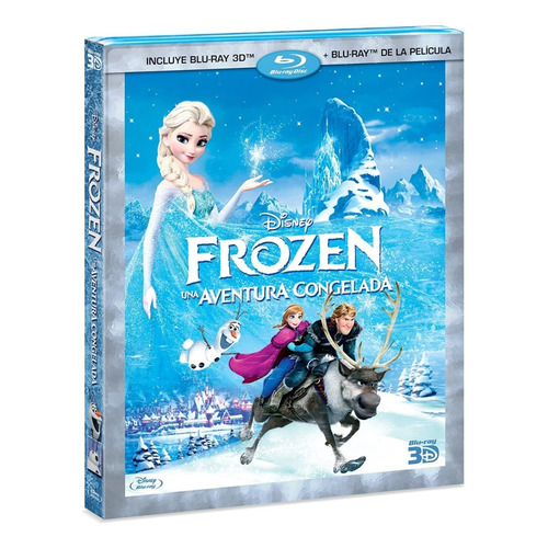 Frozen: Una Aventura Congelada Blu-ray 3d