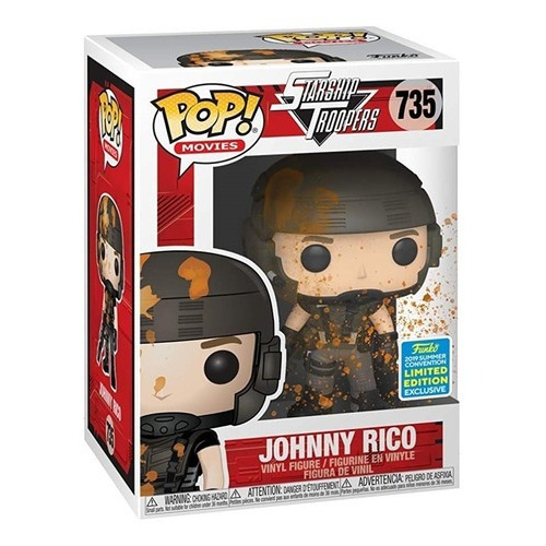 Funko Pop Johnny Rico #735 Summer Convention 19 Starship Tro