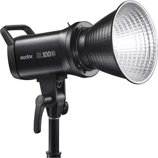 Iluminador Luz Led Bicolor Estúdio Godox Sl100bi Potente Cor Da Estrutura Preto Cor Da Luz Branco Frio E Quente 110v/220v