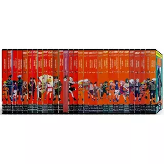 Coleção Dvds Originais Naruto (clássico) Volumes 1 Ao 45