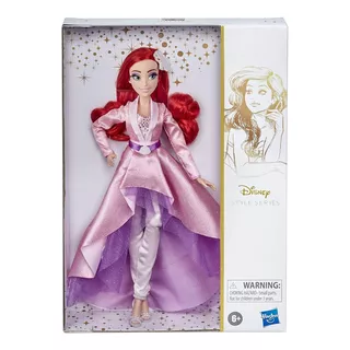 Boneca Princesa Ariel Styleedição De Luxo Disney Hasbro