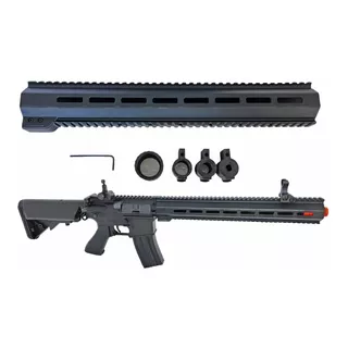 Handguard M4 M16 Ar15 T4 M-lok 13,5 Polegadas 34cm Universal