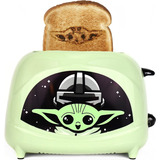 Tostadora Dos Rebanadas Star Wars Bebe Grogu Mandalorian