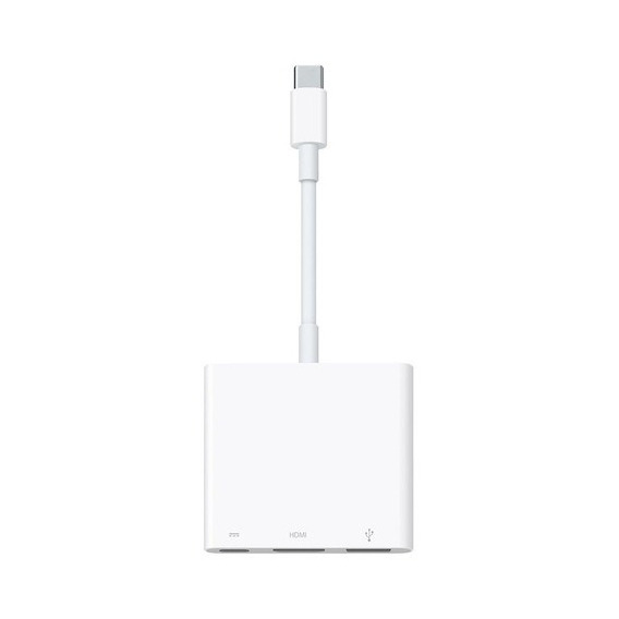 Cable usb tipo c Apple MUF82AM/A blanco con entrada USB Tipo C salida USB Tipo C, HDMI, USB - Distribuidor Autorizado