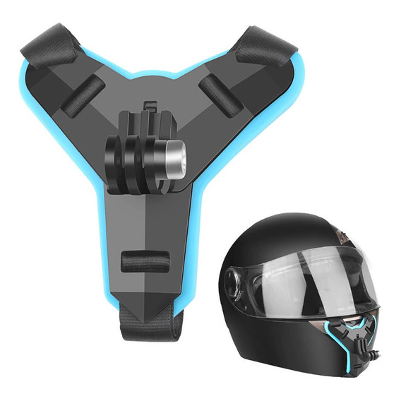 Soporte Casco Frontal Mentonera Para Gopro Hero 3 4 5 6 7