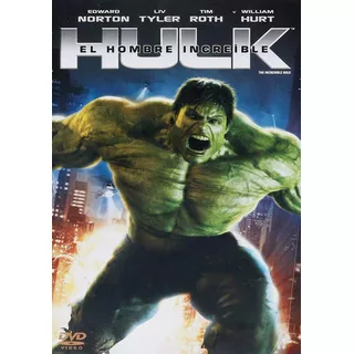 Hulk El Hombre Increible Edward Norton Pelicula Dvd