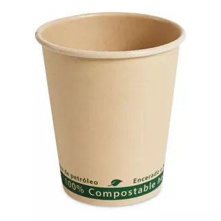 Vaso Biodegradable De Bambú 8oz - 250 Piezas