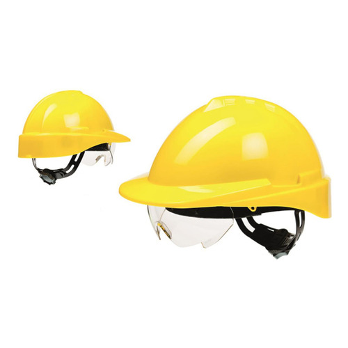 Casco Milenium Class S/v Amarillo Con Visor T Libus 903784