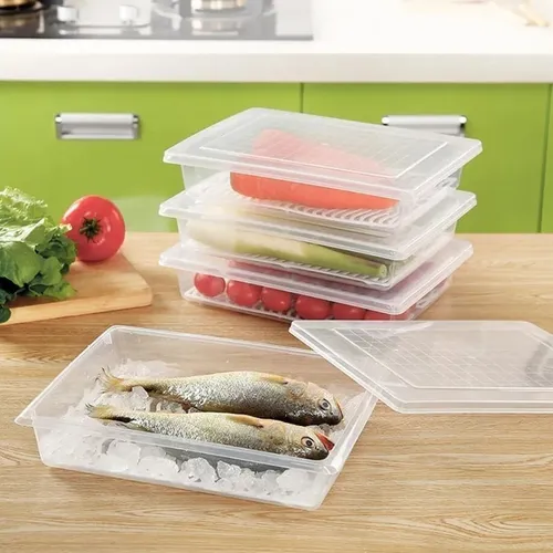 Taper Tupper Organizador Plastico Para Comida Nevera MercadoLibre