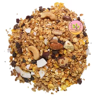 Granola De Cereais Zero Açúcar 1kg - Frutas E Castanhas