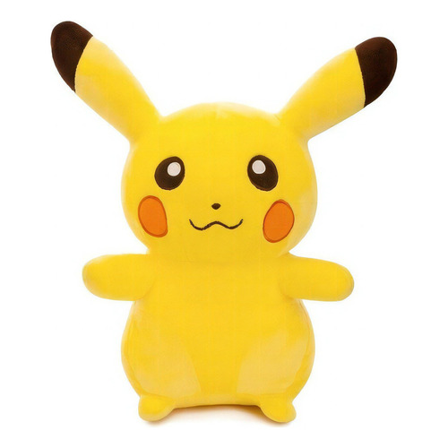 Peluche gigante Pokémon de Pikachu, 60 cm, color amarillo