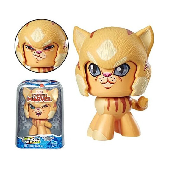 Marvel Figura Mighty Muggs Cambia Rota La Cara Hasbro 10cm